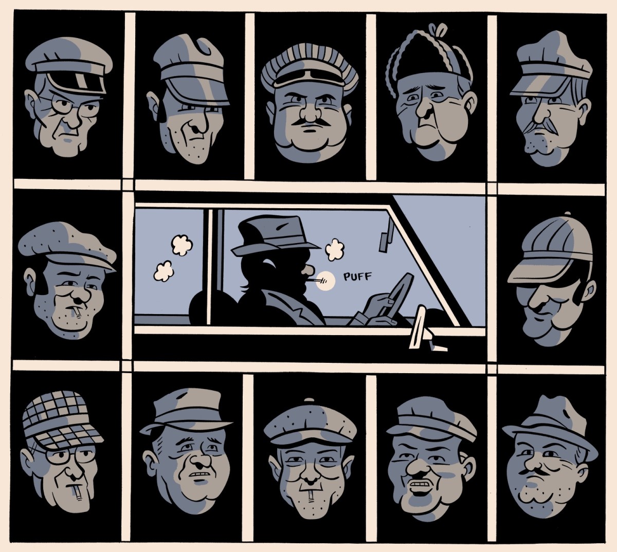 Image of comic strip from book 