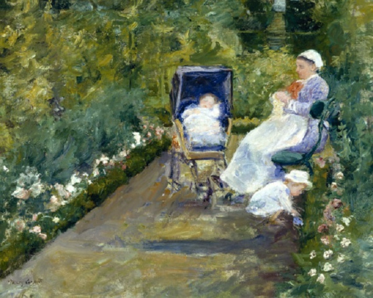 Mary Stevenson Cassatt. Children in a Garden