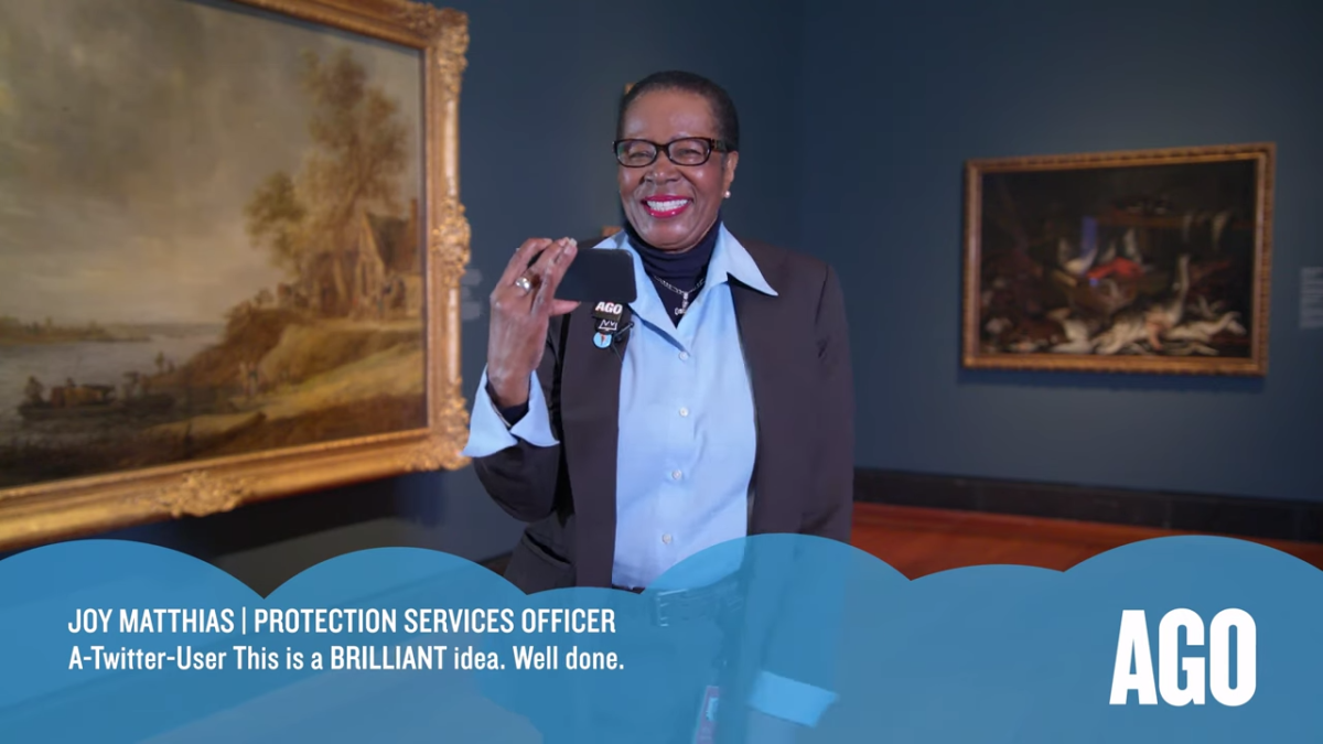 Video still - Joy Matthias, Protection Services Officer