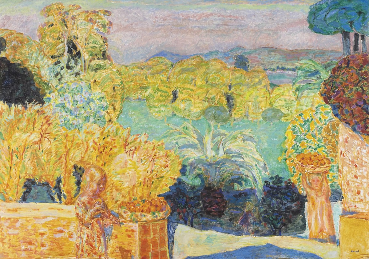 Pierre Bonnard, Paysage du Midi et deux enfants