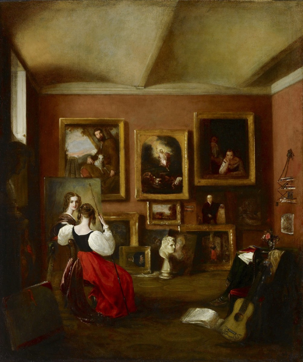 Mary Ann Alabaster’s The Artist’s Painting-Room
