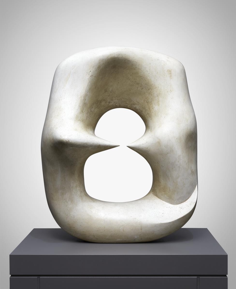 Henry Moore. Working Model for Oval with Points