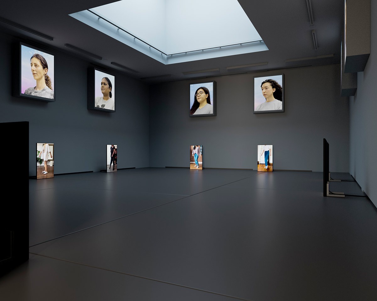 Alvin Luong, Workers’ Dance (Young Workers, 2021), installation shot