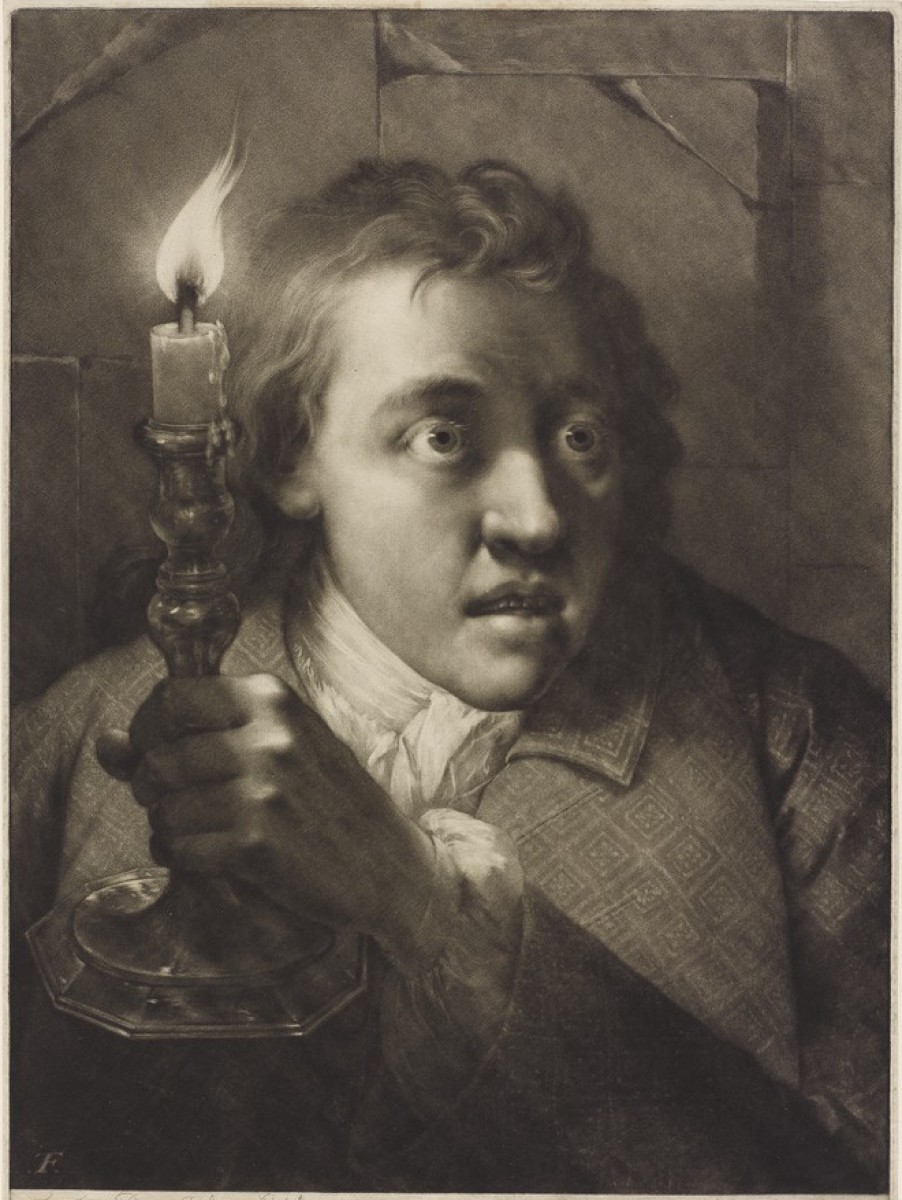 Thomas Frye, Young Man holding a Candle