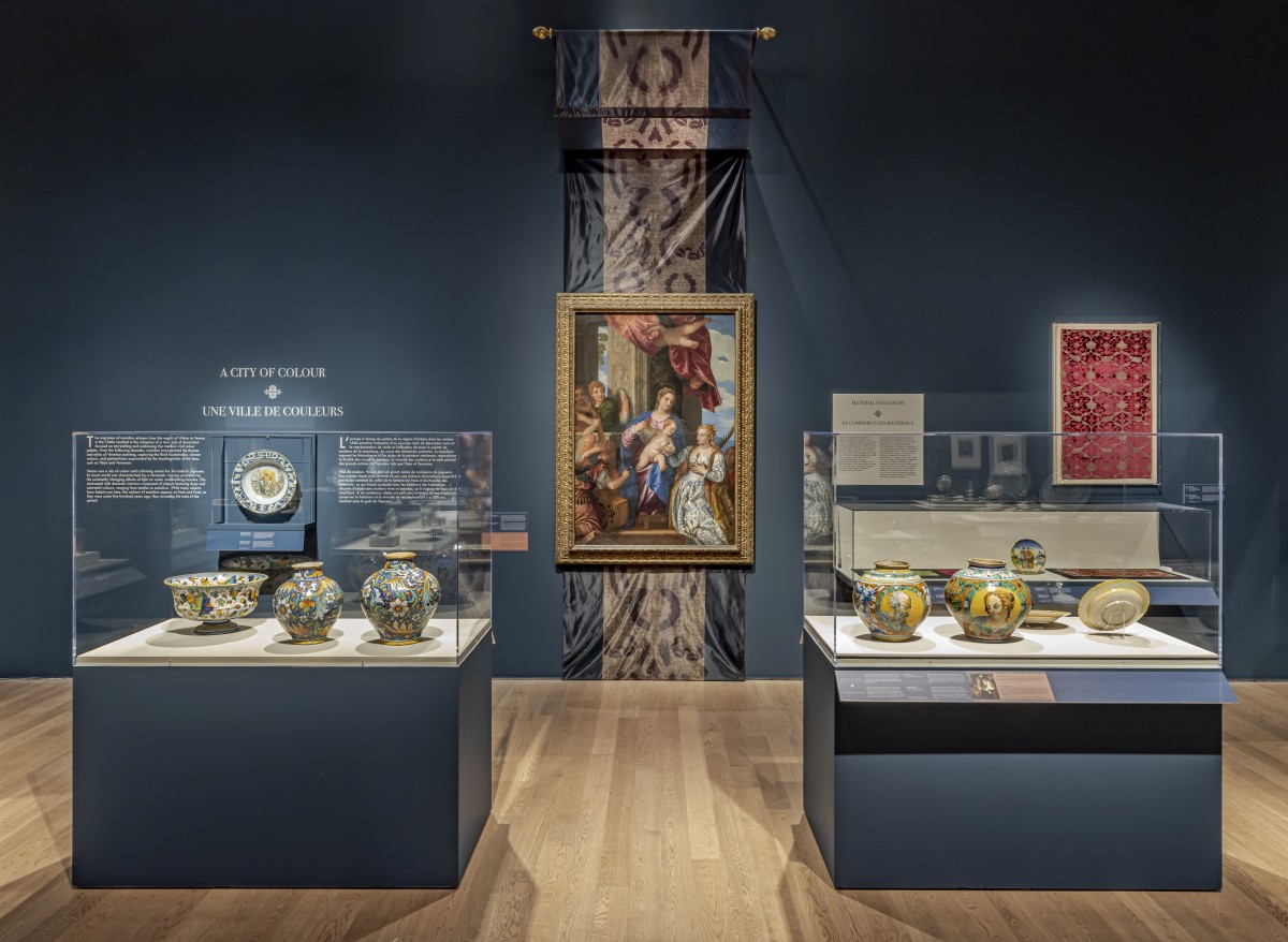 Installation View, Renaissance Venice: Life and Luxury at the Crossroads