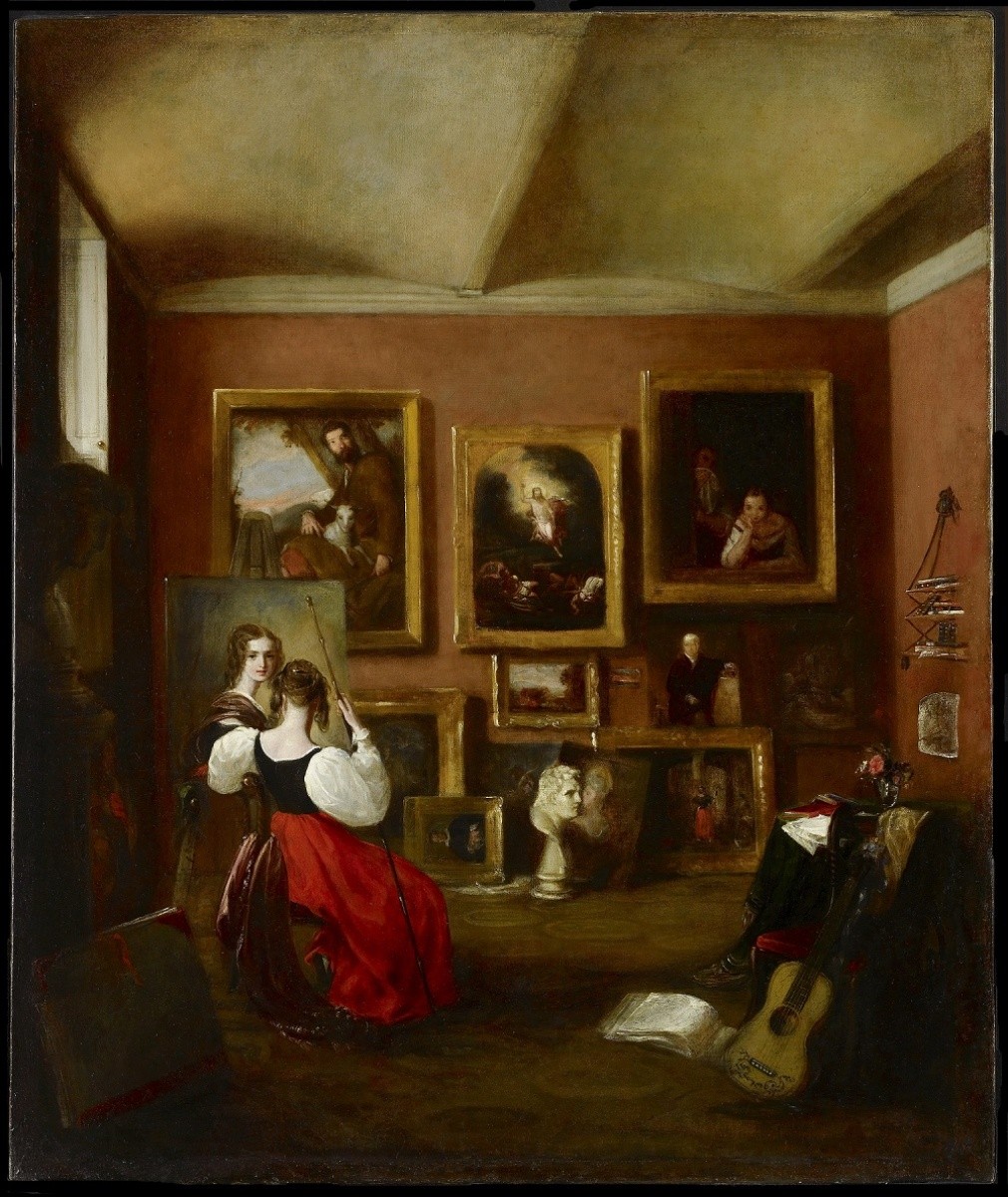 Mary Ann Rebecca Alabaster, The Artist’s Painting-Room