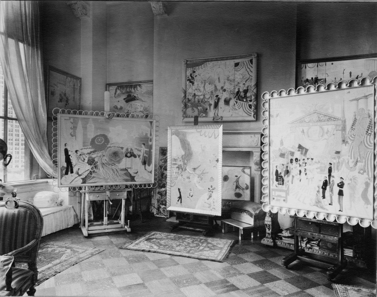  Stettheimer’s Studio at the Beaux- Arts Building, 1944