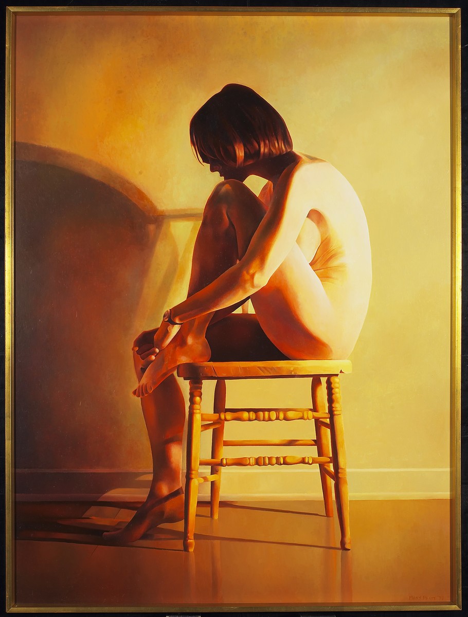 Nude on a Kitchen Chair