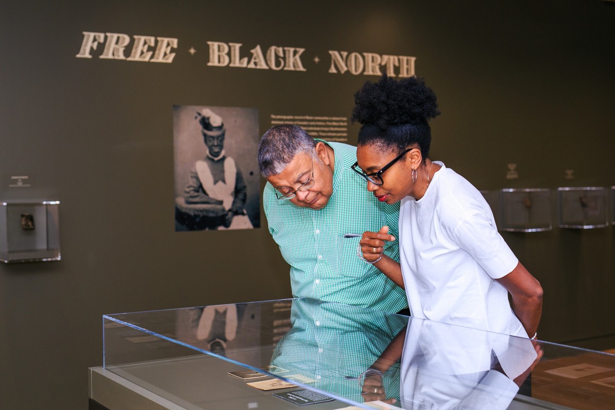 Installation view: Free Black North