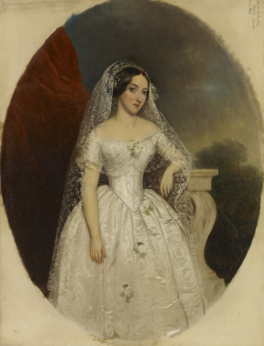 George Theodore Berthon. Portrait of Mrs. William Henry Boulton (Harriet), 1846