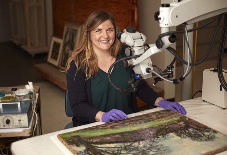 Meaghan Monaghan, Assistant Conservator, Paintings