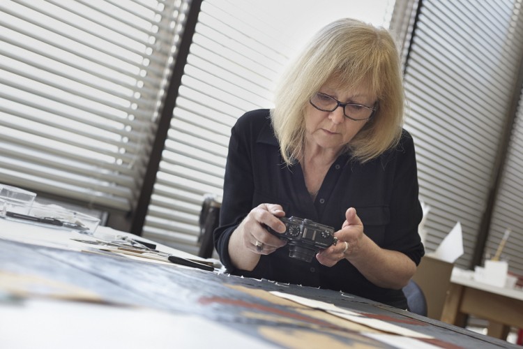 Joan Weir, Conservator, Works on Paper