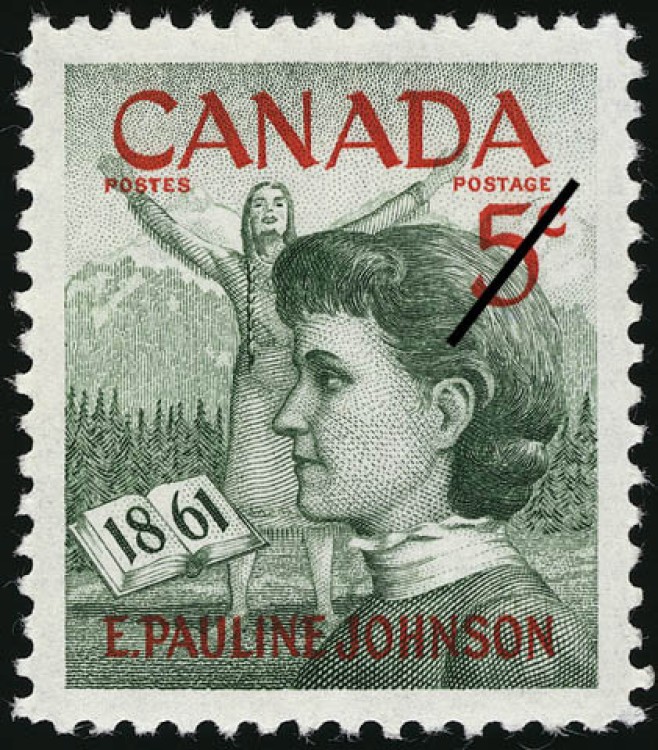 Pauline Johnson Commemorative Stamp