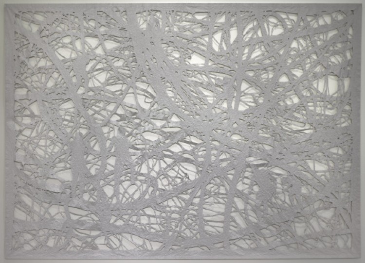 Ed Pien, Spellbound, 2007. 3M reflector surface on Japanese Shoji paper, 257 x 365 cm. Purchased with funds donated by the Hal Jackman Foundation, 2008. © Ed Pien, 2008/4.
