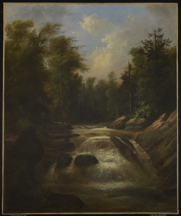 Robert Duncanson, River with Rapids