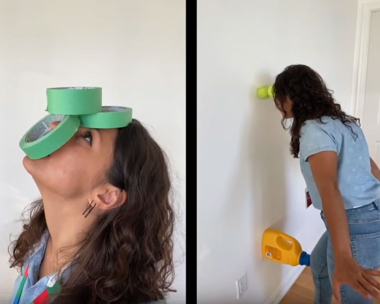 Three examples of body sculpture