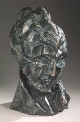 Head of a Woman (Fernande), sculpture by Pablo Picasso