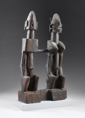 Seated Couple, sculpture by Dogon peoples