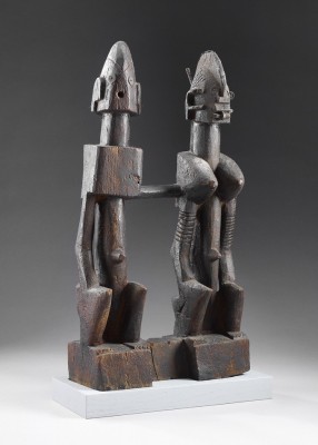 Dogon peoples. Seated Couple