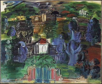 Raoul Dufy, Paysage en Sicile