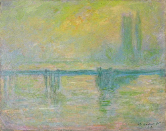 Claude Monet, Charing Cross Bridge, brouillard, 1902