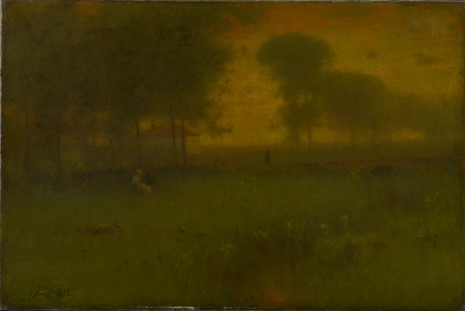 George Inness, Summer Evening, Montclair, New Jersey, 1892
