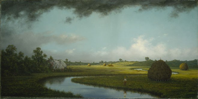 Martin Johnson Heade, Newburyport Marshes: Approaching Storm, around 1871