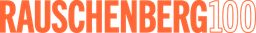 Rauschenberg 100 logo