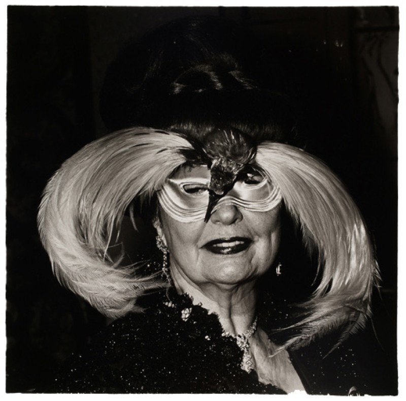 Diane Arbus A woman in a bird mask, N.Y.C., 1967