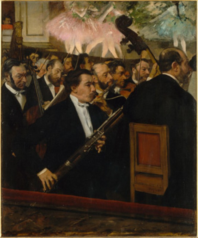 Edgar Degas, L’orchestre de l’Opéra 
