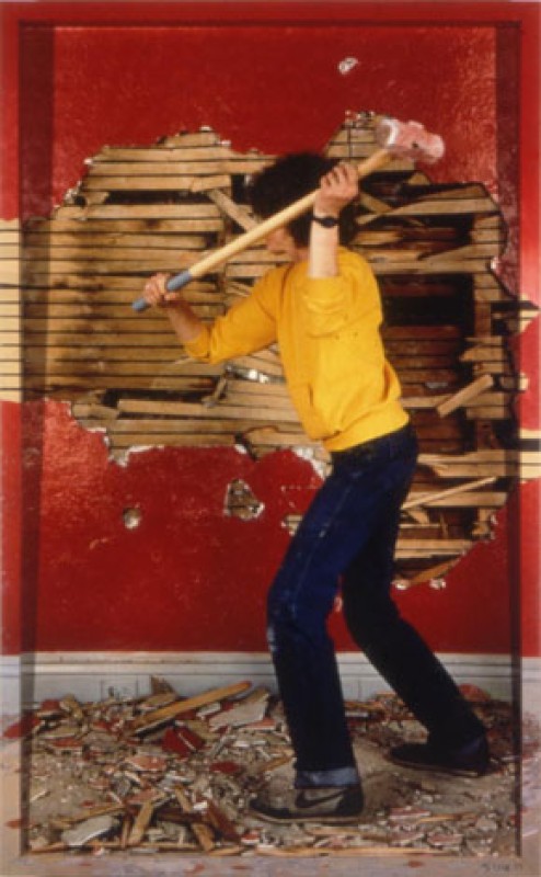 Suzy Lake, Pre-Resolution: Using the Ordinances at Hand #6, 1983 – 1984