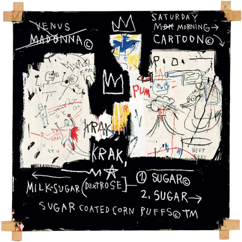 Jean-Michel Basquiat, A Panel of Experts, 1982