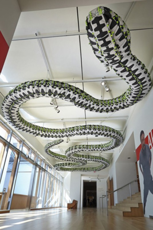 Ai Weiwei, Snake Ceiling, 2009