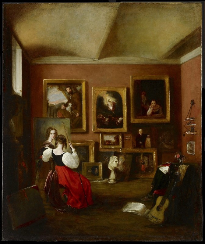 The Artist’s Painting-Room - a painting by Mary Ann Alabaster