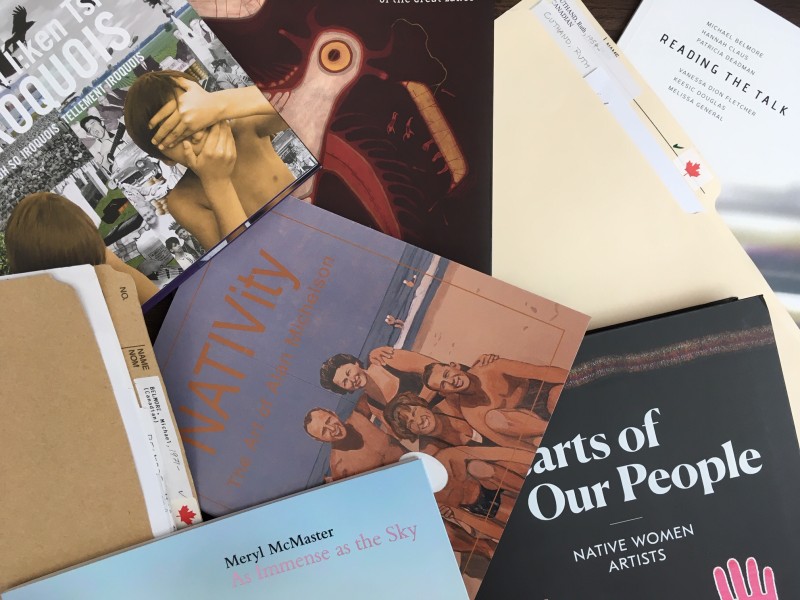 Library resources on Indigenous artists