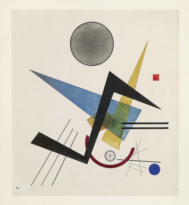 Image of Wassily Kandinsky's Grey Circle