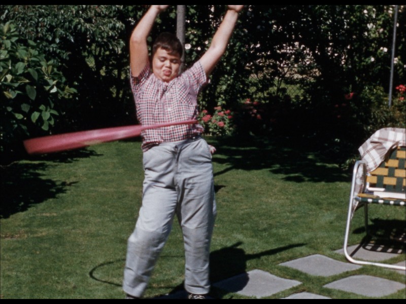 Boy Twirling Hula Hoop (1958)