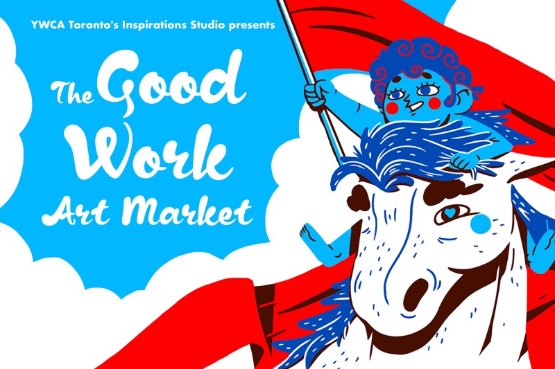 Good works art market banner