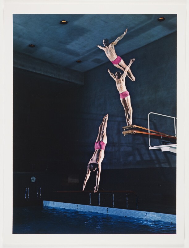 Harold Edgerton, Diver, 1955; printed 1984–90. Dye transfer print, 50.8 x 40.6 cm. Gift of Rose Baum and Family, David Feldman, The Menkes Family, Shabin and Nadir Mohamed, Marc and Alex Muzzo, David Ross, Felicia Ross, Gretchen Ross and Victoria Ross, 2021. 2021/1312.