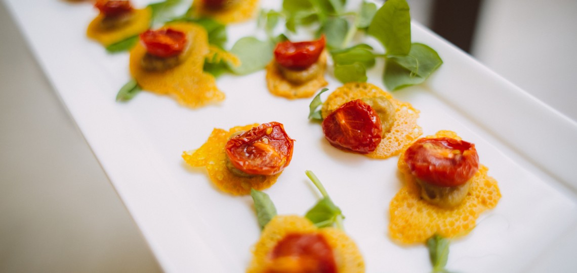 tomatoes and parmesan appetizers