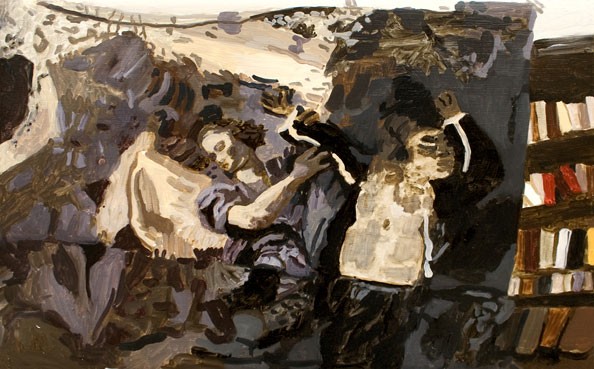 Margaux Williamson, Painting (study), 2009