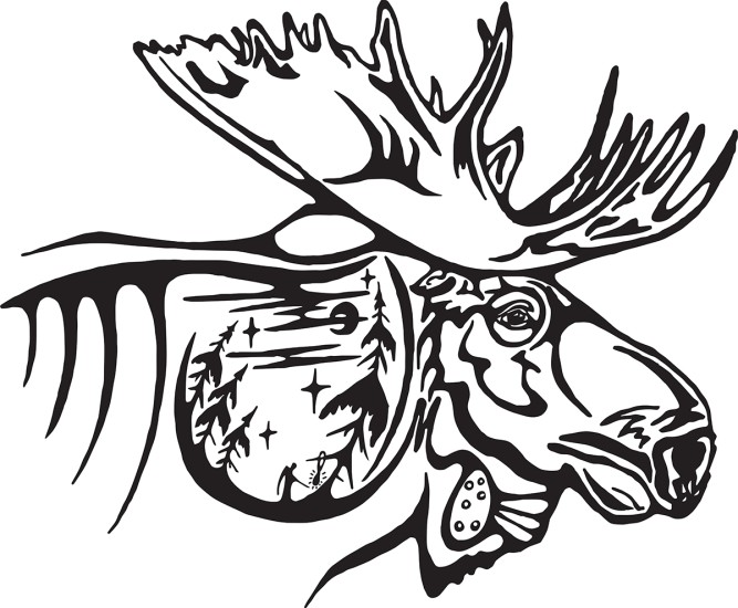 moose illustration