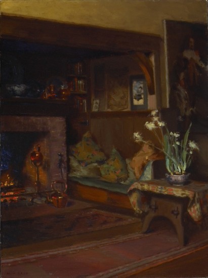 Mary Hiester Reid, A Fireside