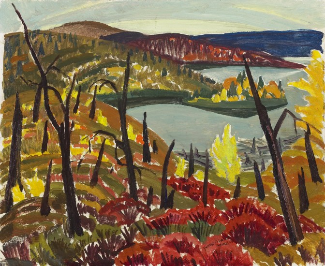 Yvonne McKague Housser, Autumn, Red Lake