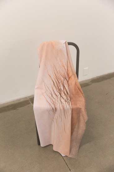 Nicholas Aiden, Armpit 1, 2019 (installation view, Arsenal Contemporary, 2020)