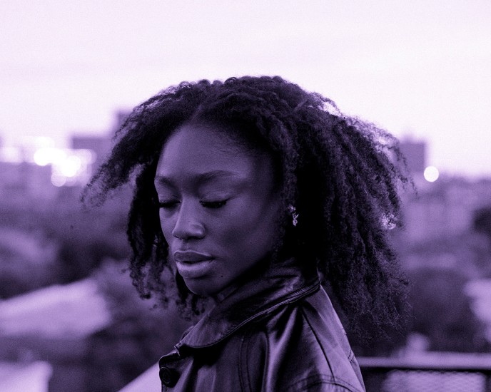 Isabel Okoro, purple flame