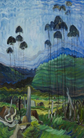 Emily Carr Trees in the Sky