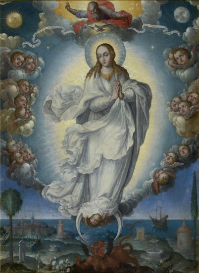 Fray Alonso López de Herrera. Virgin of the Immaculate Conception
