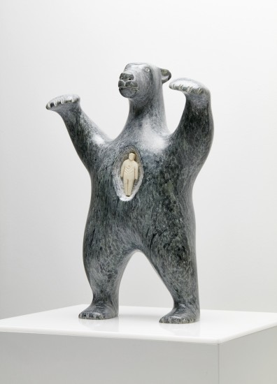 David Ruben Piqtoukun. Spirit Bear Possessing a Man's Soul