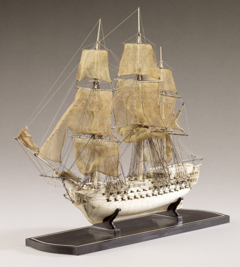 British. French or British warship, Prisoner of War model
